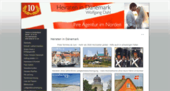 Desktop Screenshot of heiraten.dk